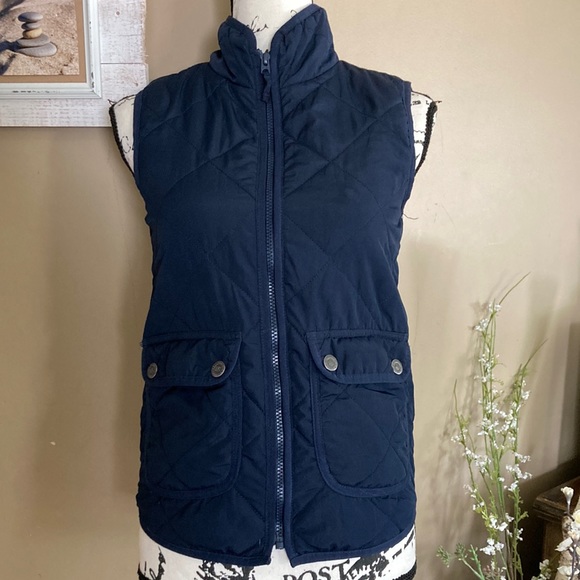 Aéropostale Jackets & Blazers - Aéropostale women’s dark blue vest, size extra small/tall petite